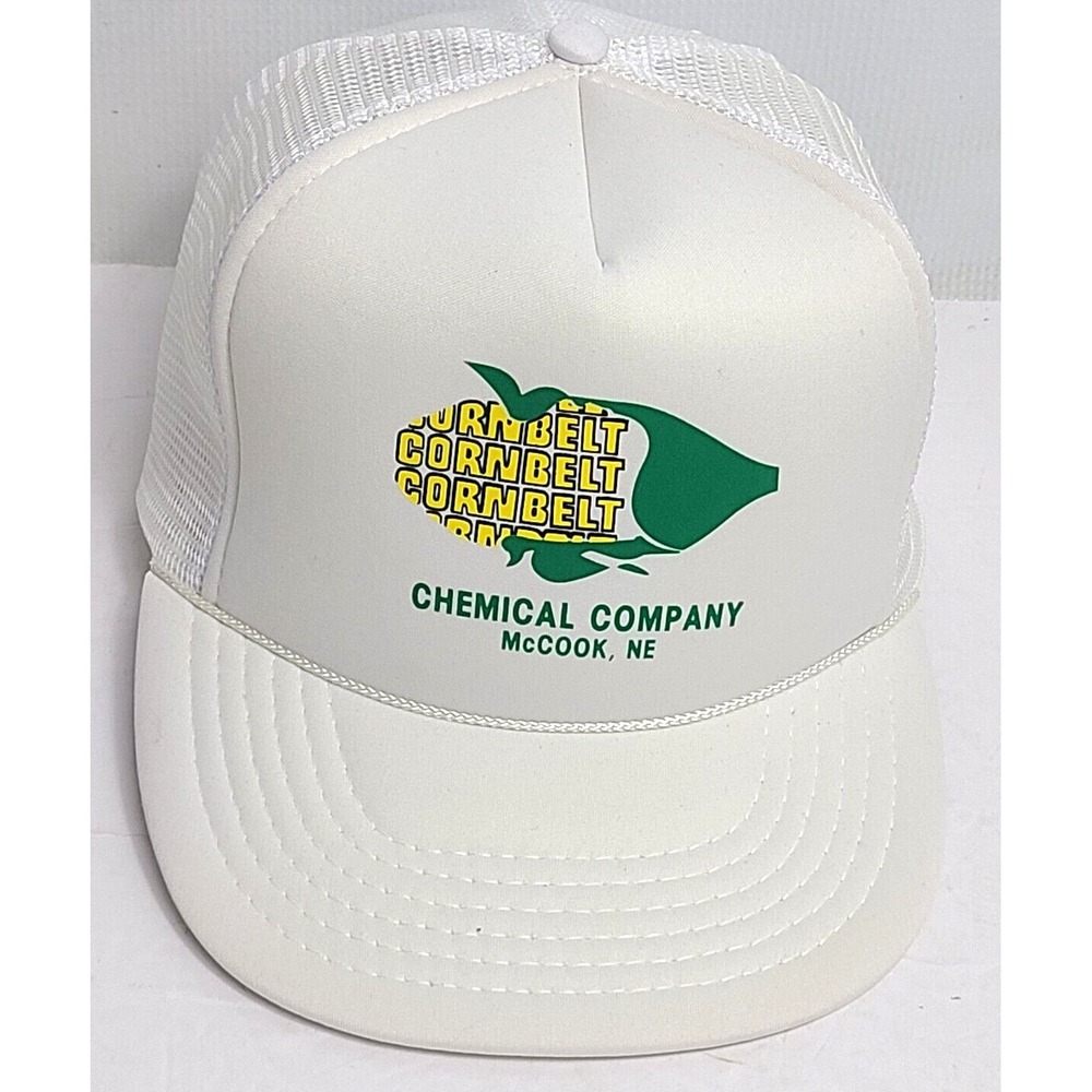 Vintage Trucker SnapBack Hat Mesh Foam Chemical Company McCook, NE